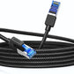 [CLEARANCE] UGREEN CAT8 Nylon Braided RJ45 LAN Ethernet Network Cable with 40 Gbps Data Speed 600MHz Bandwidth for Home and Office Networking | UGREEN 30795 UGREEN 30799