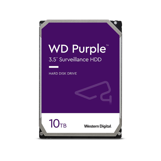 [CLEARANCE] Western Digital WD Purple Pro 3.5" Surveillance SATA HDD Hard Disk Drive with 64 HD Max Camera Support and 64/256MB Cache Buffer for Home and Commercial CCTV System WD8001PURP WD121PURP