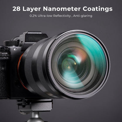 K&F Concept Black Mist 1/2 Density Nano-X Series 82mm Black Diffusion Lens Filter with Special Effects and Ultra Clear Multi-layer Coating