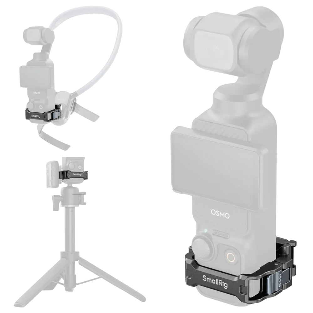 SmallRig Reversible Cage Adapter Mount for DJI Osmo Pocket 3 Gimbal Camera | 5607