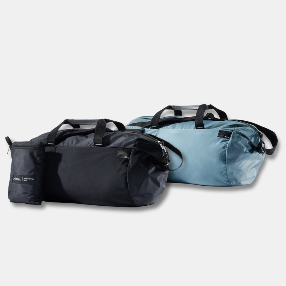 Matador Refraction 25L Packable Duffle Bag - Black/Slate Blue
