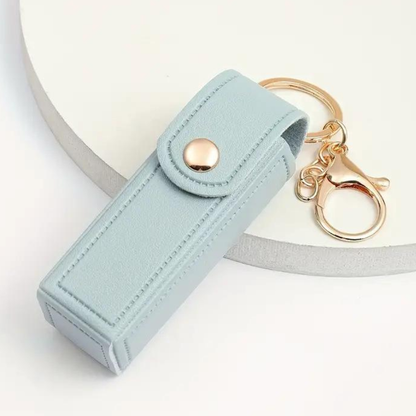 Pikxi Leather Case for Kodak Charmera Keychain Digital Camera with Metal Keyring & Snap Lock Button
