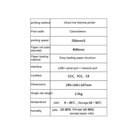 [CLEARANCE] Logicowl OJ-8032 POS Printer Thermal 80mm barcode QR with Auto Cutting For Cash Register