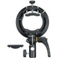 Godox S2 S-Type Flash Bracket Bowens S Mount Holder Universal Type for Speedlite Flash Snoot Softbox Beauty Dish Honeycomb Umbrella