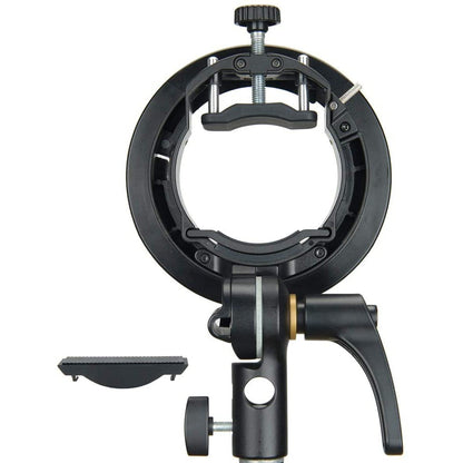 Godox S2 S-Type Flash Bracket Bowens S Mount Holder Universal Type for Speedlite Flash Snoot Softbox Beauty Dish Honeycomb Umbrella