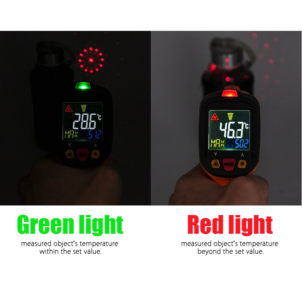 [CLEARANCE] PeakMeter PM6530D -50~800 with Humidity and Dew Point IRT K type Ambient UV Light Infrared Thermometer Gun