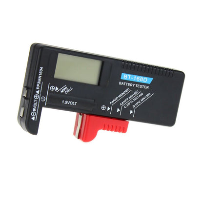Eagletech BT-168d AA/AAA/C/D/9V/1.5V LCD Digital Button Cell Battery Tester Meter Indicate Volt Tester Checker