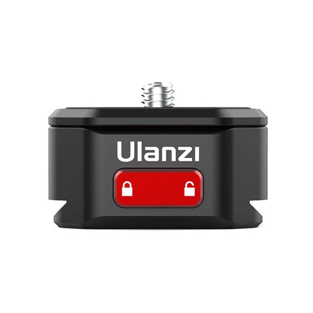 Ulanzi Claw (Generation II) QR Quick Release Plate and Arca Type Base Set for Tripod / Monopod Heads with Max 50Kg Load Capacity, Slide Locks, Push Button Release and Compatible with CLAW Generation I QR System