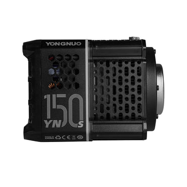 Yongnuo YN150 150W COB LED Video Light Kit Mini Bowens Mount 3200~5600K CCT, TFT Screen with Onboard Controls, Bluetooth App and 2.4G Remote Control Support with Max 100m Operatiol Range and 12 Light Effect Presets