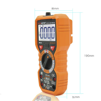 [CLEARANCE] PeakMeter PM18C Digital Multimeter Measuring Voltage Current Resistance Capacitance Frequency Temperature NCV Live Line Tester