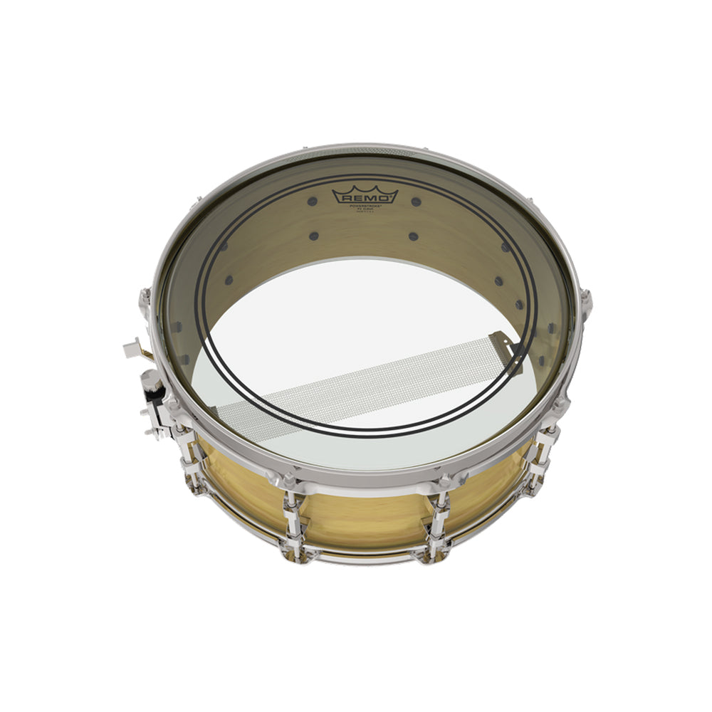 Remo 26" Powerstroke P3 Clear Drum Head with Focused, Warm Mid, Low Range Tones and Attack for Toms, Snare and Bass Drums