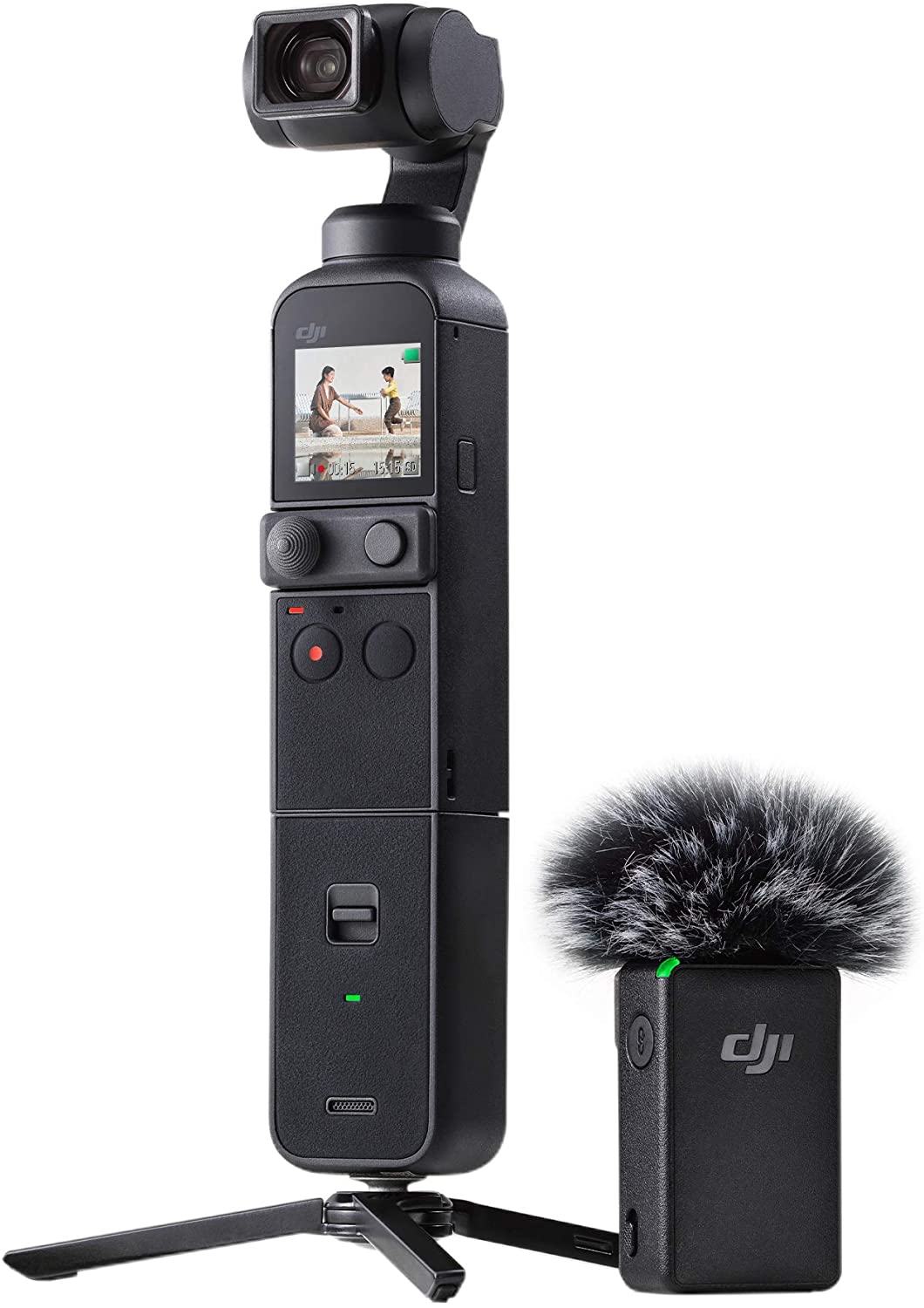 DJI OSMO Pocket 3 4K Gimbal Camera with 120fps Video 1" CMOS Sensor 3-Axis Stabilization Rotating Touchscreen Display with AI Face Tracking for Vlogging & Travel Content Creator