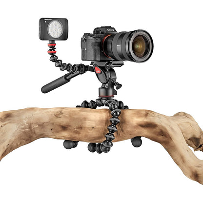 [CLEARANCE] Joby GorillaPod 3K Video PRO Professiol Video Head Kit Camera Tripod Stand with Smooth Pan and Tilt Movements for DSLR and Mirrorless Camera