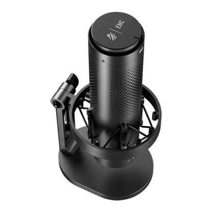 BOYA K9 Vibrant Lighting RGB Desktop USB-C Condenser Microphone with Supercardiod, Omnidirectiol & Bidirectiol Polar Pattern, Noise Cancellation & Hi-Fi Audio for Podcasting, Gaming & Streaming
