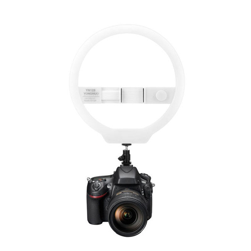 [CLEARANCE] Yongnuo YN128 Ring Light 12 Inch Bi Color 3200k - 5500k Dimmable for Smartphone and Camera Vlogging Livestream Streaming Youtube Online Content