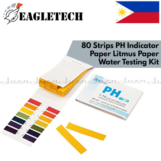 Eagletech PH Strips Indicator Paper Litmus Paper Water Testing Kit