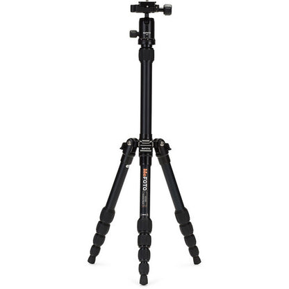 [CLEARANCE] MeFOTO Backpacker 5-Section Camera Travel Tripod with Quick Twist Rubber Lock Leg Grips, 360 Degree Panning, 4Kg Max Payload, 4.2ft Max Height and Arca Type Compatible Ball Head