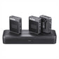 Godox MoveLink Series II M2 / M2 Wireless Omnidirectional Lavalier Microphone System with Clip-On Transmitter / Receiver (TX TX RX), with 8HR / 6HR Runtime, Built-In Rechargeable Batteries and Charging Case for Vlogging and Interviews | JG Sup