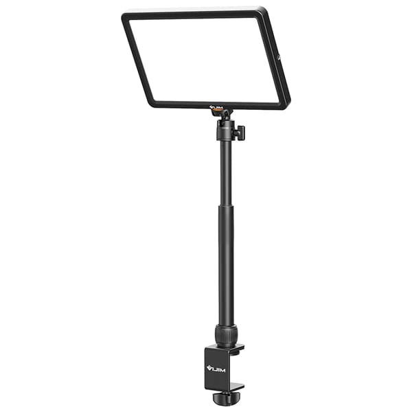 Vijim by Ulanzi K20 2500K-9000K LED Panel Key Light with Remote Control and Adjustable Desktop Stand for Vlogging Streaming and Videography (PRO Pack Available) | 2958, 2968
