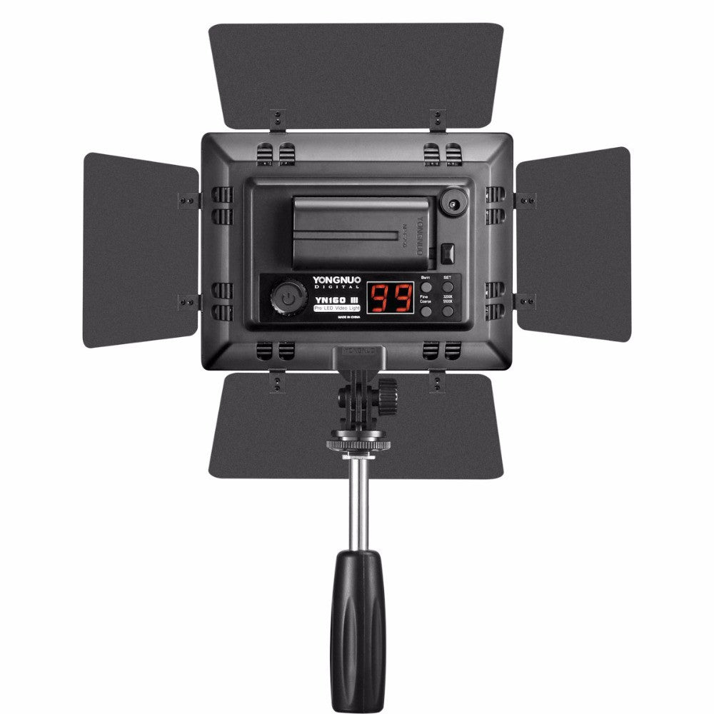 Yongnuo YN160 III Daylight Pro LED Camera Video Light Flash 5500K Pure White