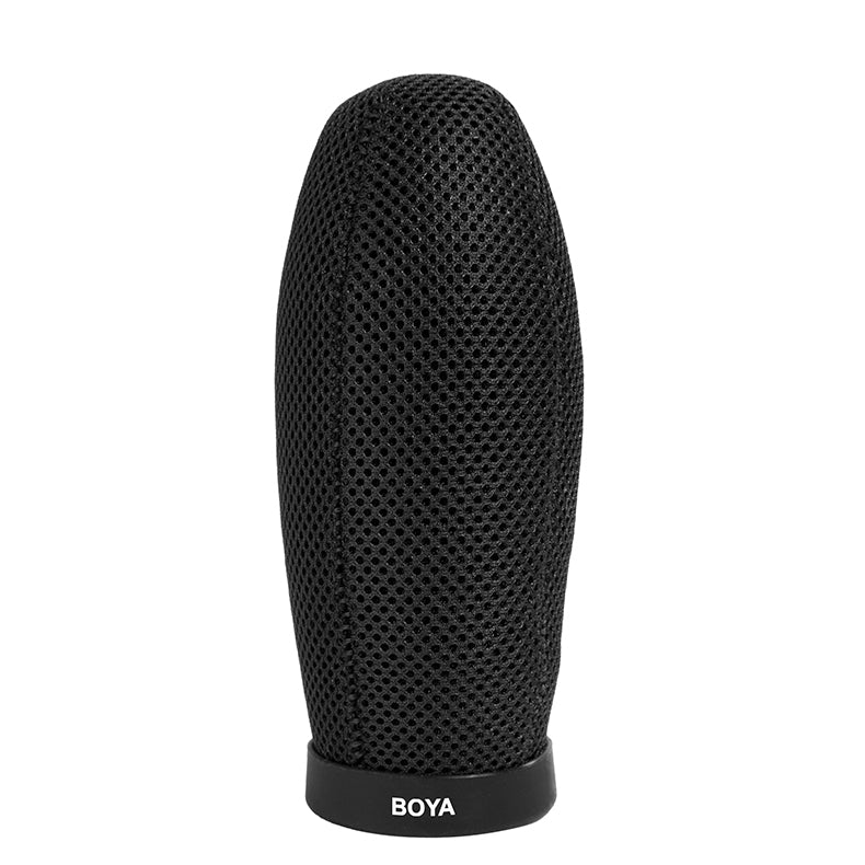 [CLEARANCE] Boya BY-T140 Aerodynamic Shotgun Microphone Foam Windscreen (Inside Depth: 5.5-Inch)