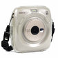 [CLEARANCE] Pikxi CSQ20 Fujifilm Instax Square SQ20 Instant Camera Clear Transparent Case White