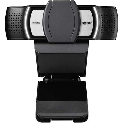 Logitech C930C HD Smart 1080P Webcam with Cover for Computer Zeiss USB Video Camera