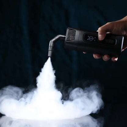Ulanzi FM01 FILMOG Ace Portable Fog Machine for Film & Photography Smoke Effects w/ Wireless Remote Controller, 1/4" Screw Mount, Swappable 2500mAh 18650 Rechargeable Batteries, USB Type C Charging, Refillable Atomizer, Attachment Nozzles