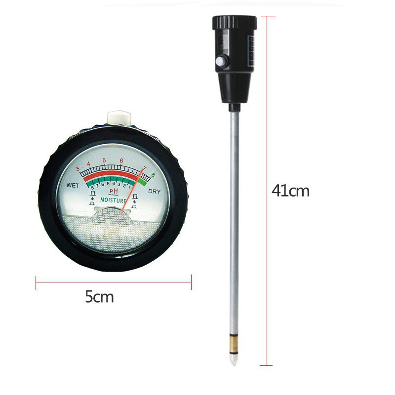 [CLEARANCE] Eagletech 12 Inch Long PH Moisture Soil Quality Test Meter Plant Alyzer, Self Powered