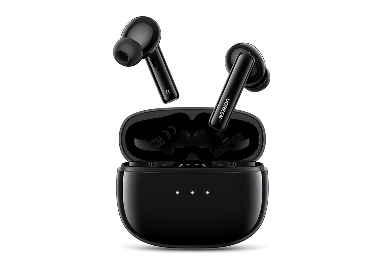 [CLEARANCE] UGREEN HiTune T3 Wireless Bluetooth ANC Earbuds with Active Noise Cancellation and 24-Hour Battery Life for Smartphones (Black) | 90401