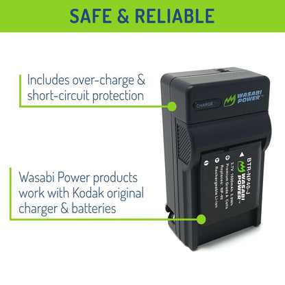 [CLEARANCE] Wasabi Power BC-W126 Dual USB Battery Charger for Fujifilm NP W126, NPW126S  | JG Superstore