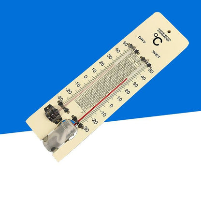 Eagletech Wet and Dry Bulb Thermometer Hygrometer Wood Marine Psychrometer