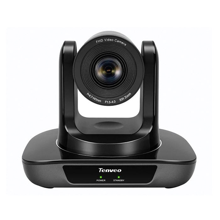 Tenveo TEVO-UHD Series FHD 1080P USB Video Conference PTZ Camera with IR Remote, RJ45, HDMI and SDI Outputs Pan, Tilt and 10 / 20 / 30x Zoom Plug & Play for Meetings and Livestreaming | UHD10N, UHD20N, UHD30N | JG Superstore