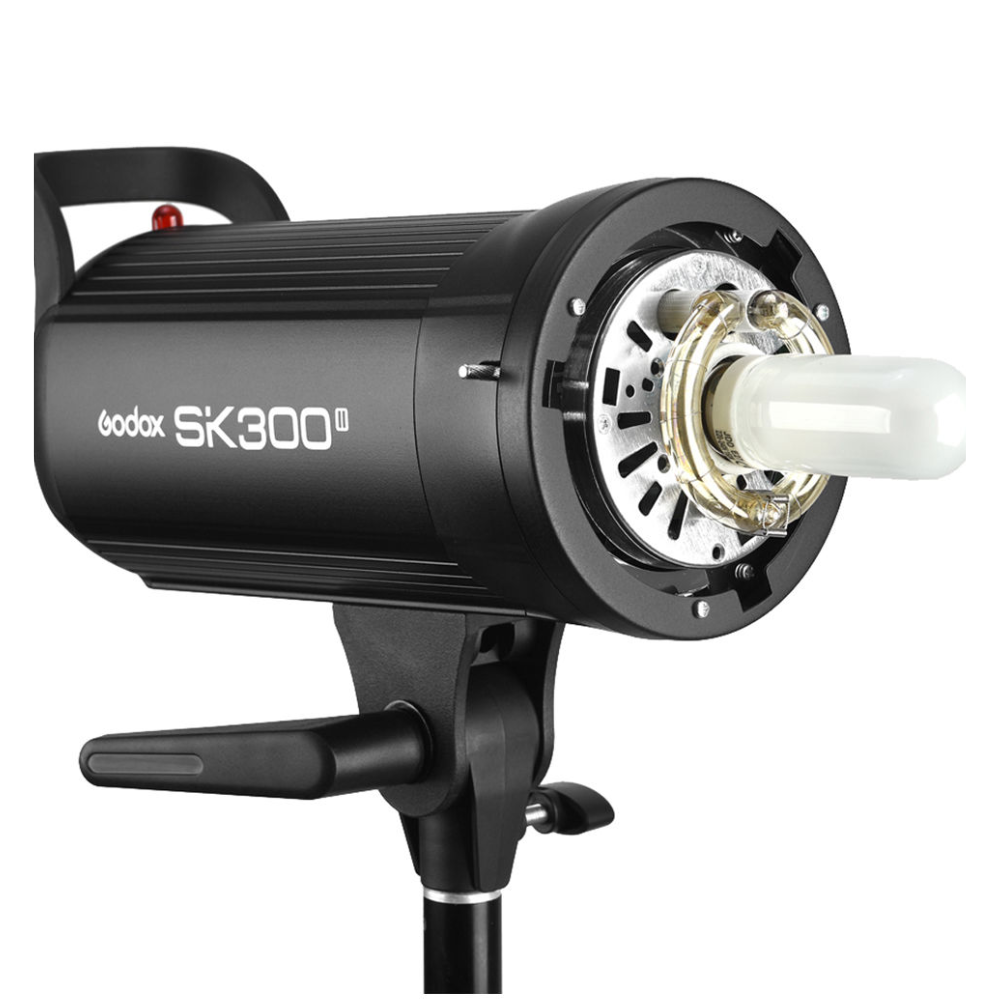 Godox SK300II-D SK300II-E Daylight 300W 3-Kit 2-Kit 2.4G Strobe Flash Kits with Bowens S Front Accessory Mount, 5600K CCT Range, Anti-Preflash Function for Professiol Photography and Studio Lighting Equipment