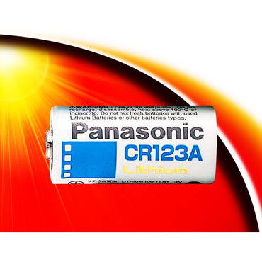 [CLEARANCE] Panasonic CR123A Photo Power Manganese Dioxide Lithium Battery 3V CR-123AW1BE