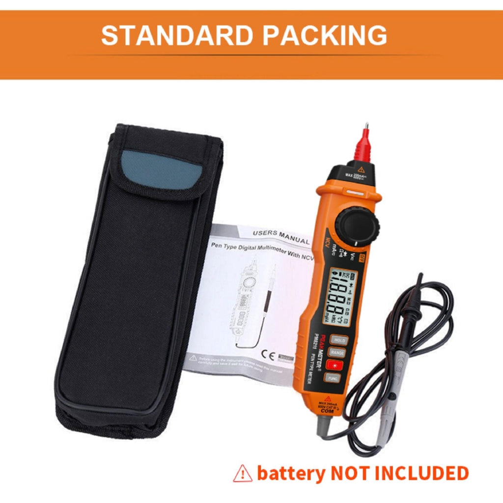 [CLEARANCE] PeakMeter PM8211 Digital Multimeter with probe ACV/DCV Electric Handheld Tester Multitester digital professional
