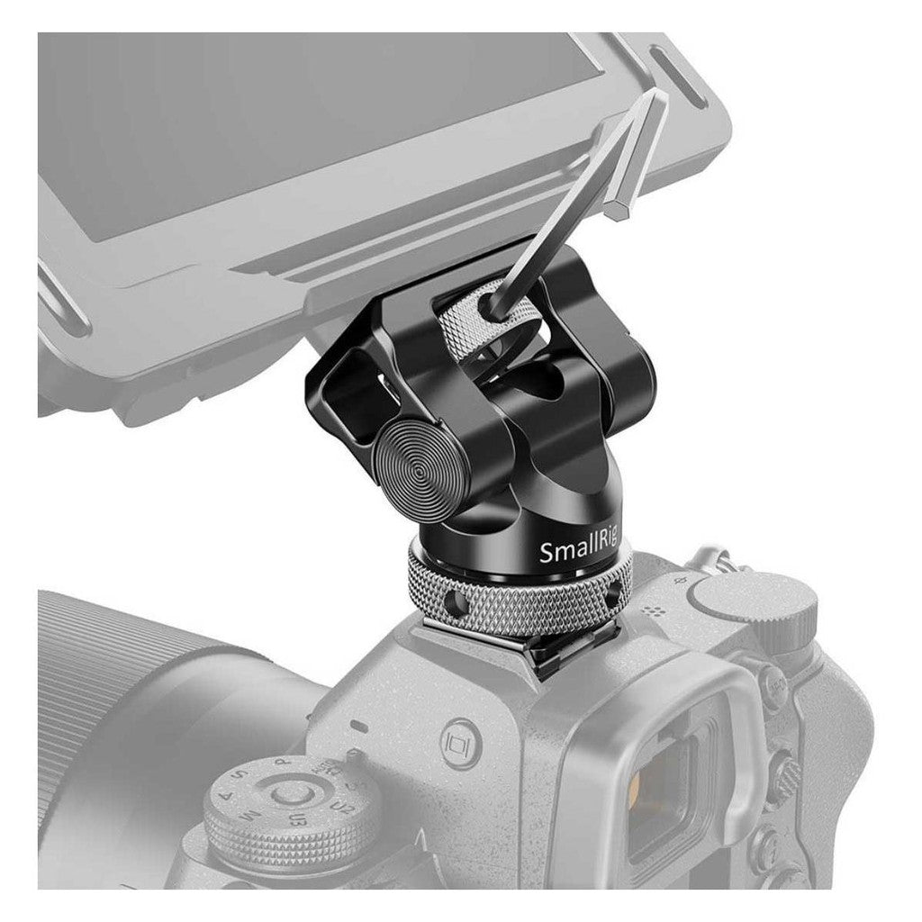 SmallRig Swivel and Tilt Monitor Mount with Cold Shoe - Model BSE2346