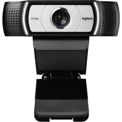 Logitech C930C HD Smart 1080P Webcam with Cover for Computer Zeiss USB Video Camera