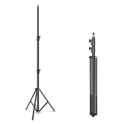 [CLEARANCE] Pxel LS230S Pro 230cm 7.5 Feet Heavy Duty Spring Cushioned Adjustable Photo Video Light Stand