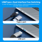 [CLEARANCE] ACASIS VC001 HDMI to USB A, USB C Video Capture Card with 4K 30Hz HDMI Input, 1080p 30Hz USB Type C Output for Live Streaming, PC, Gaming, Video Recorder