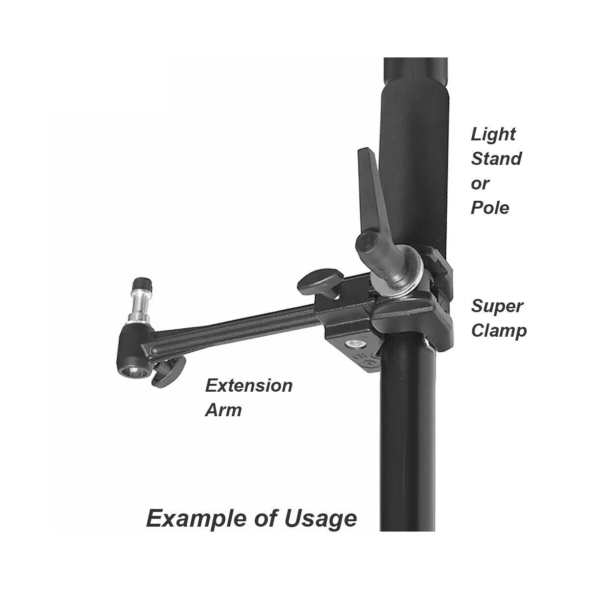 Godox LSA-05 Extension Arm for Light Stand Clamp Photography Supporting Gear | LSA-05