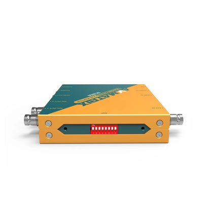 AVMatrix SC2030 3G-SDI/HDMI Scaling Cross Converter 3.5mm Audio Input, HDMI to SDI & SDI to HDMI with Upscales/Downscales, DIP Switches Set Conversion Modes, and Dual Threaded Locking Power Connector