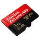Sandisk Extreme Pro Micro SD Card 1TB UHS-I SDXC Class 10, 200mb/s and 140mb/s Read and Write Speed A2 with Adapter | SDSQXCD-1T00-GN6MA