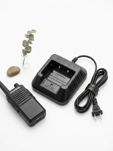 BaoFeng Radio Lithium Battery Charger for Walkie-Talkie UV5R, UV5RA, UV5RB, UV5RC, UV5RD, UV5RE, UV5R+Plus, UV5RA +Plus, RD-5R with DC8V Output Voltage and 400mAh Output Current
