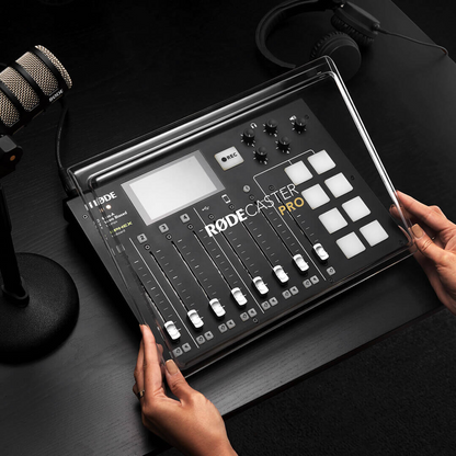 Rode Cover PRO Protective Cover for RODECaster Pro Audio Interface with Durable Polycarbote Shell for Audio and Studio Equipment | RCPCOVER