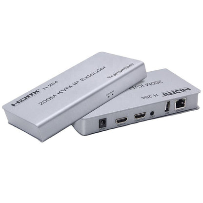 ArgoX 4K HDMI KVM IP Extender Transmitter Receiver with 120m / 200m Range, IR Remote Control, Supports HDMI1.4/HDCP1.4, RJ45 Ethernet, CAT5e/6 Cable, USB Mouse and Keyboard Extension | HDES120-KVM HDES02-KVM HDES200-KVM