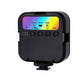 JEIFN Mini RGB LED Full-Color Camera Video Light 5W with 800Lm Brightness, 3000K to 7000K Color Temperature, 5m Illumination Distance, 2000mAh Battery Capacity for Photography Lightning, Smartphones, Vlog, TikTok