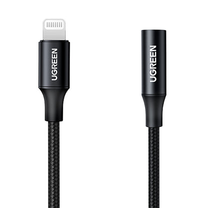 [CLEARANCE] UGREEN 70860 Lightning to 3.5mm Audio Adapter Male to Female Connector MFi Certified Aux Audio Jack Dongle for iPhone 14 Pro Max/14 Plus/13/12 Pro Max /SE/11 Pro Max/XS