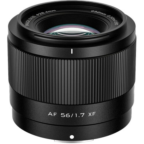 Viltrox 56mm f/1.7 X-Mount Prime Lens for FUJIFILM X Series APS-C Mirrorless Camera with STM Auto Focus, USB C Firmware Port & 52mm Filter Size