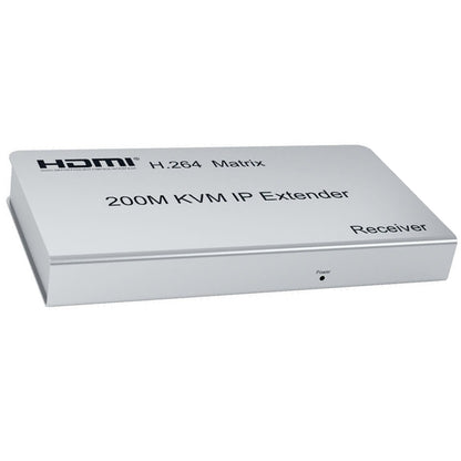 ArgoX 4K HDMI KVM IP Extender Transmitter Receiver with 120m / 200m Range, IR Remote Control, Supports HDMI1.4/HDCP1.4, RJ45 Ethernet, CAT5e/6 Cable, USB Mouse and Keyboard Extension | HDES120-KVM HDES02-KVM HDES200-KVM